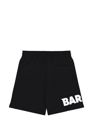 bermuda in cotone nero BARROW KIDS | S6BKJUBE011110